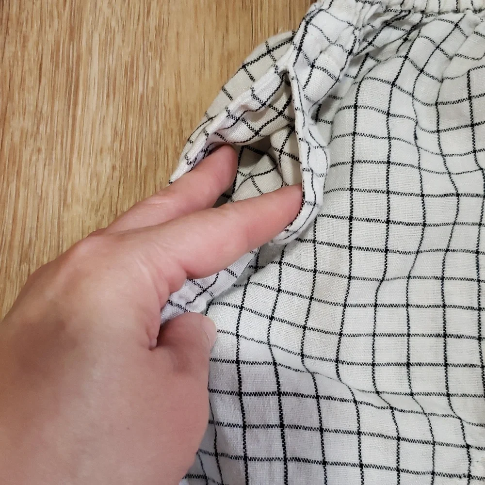 Soor Ploom Hetty Culotte In "Graph Paper", Size 2T - Picture 4 of 8